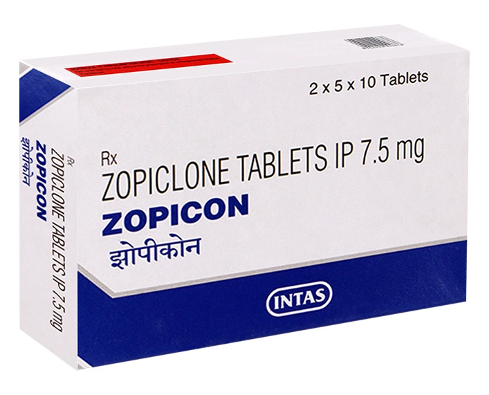 Buy Zopicon 7.5mg - Generic Zopiclone 7.5 mg Tablets - Sleepcarepills.com