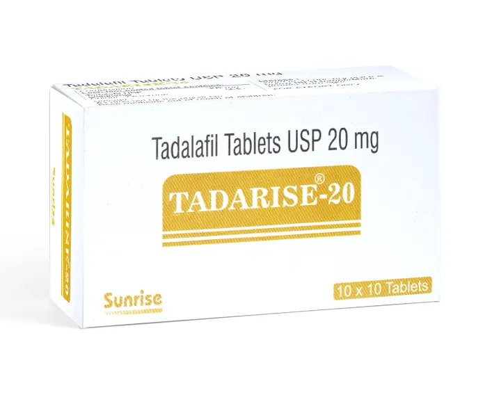 Tadarise 20 mg Tablet | Uses, Dosage, Side Effects, How It Works | USA-Medicines.com