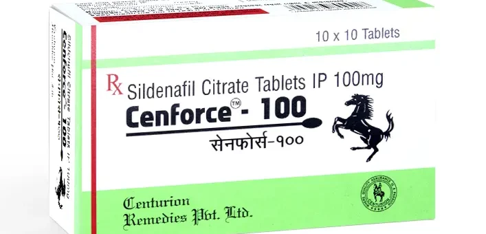 Cenforce 100mg Tablet | Generic Sildenafil Citrate (Viagra) | usa-medicines.com