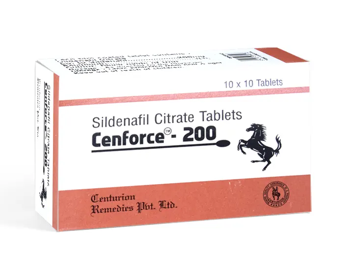 Cenforce 200 mg Black Pill | Uses, Dosage, Side Effects & More