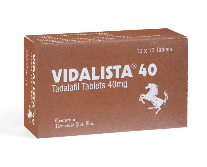 Vidalista 40 mg | Tadalafil Tablet | Generic Cialis